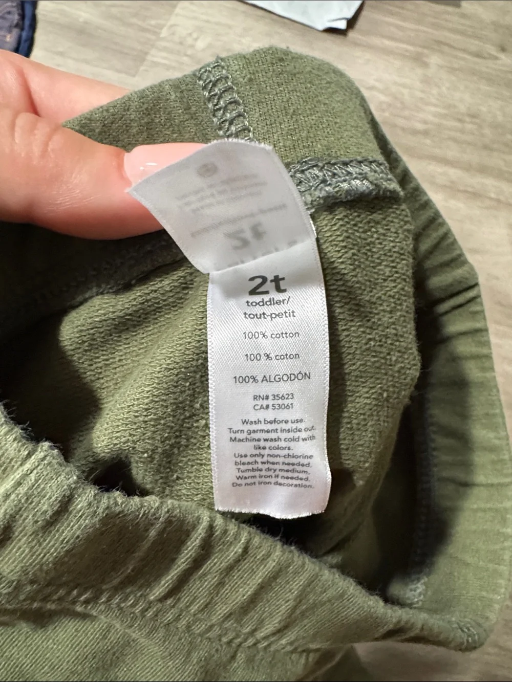 Carters Army Green Casual Pant